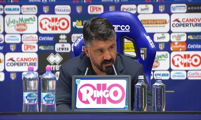 Gattuso: "Non ho visto una squadra convinta"