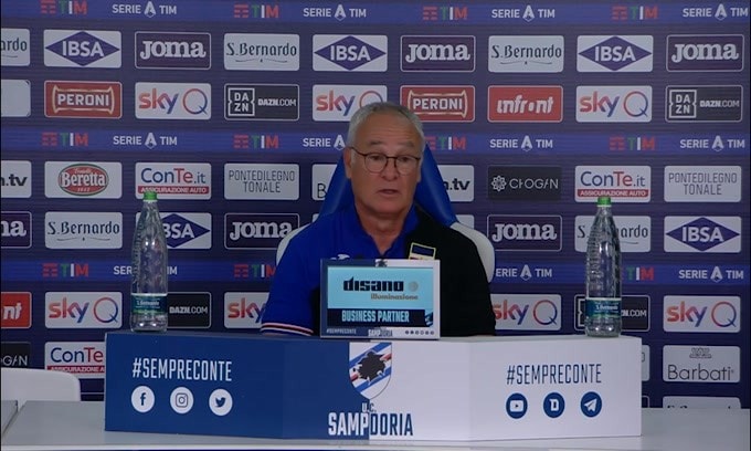 Ranieri: "Genoa più motivato, complimenti a loro"