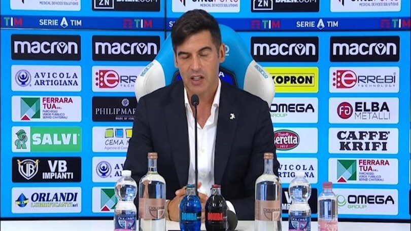 Fonseca sul quinto posto: "Il Milan gioca bene, ma noi ci siamo"