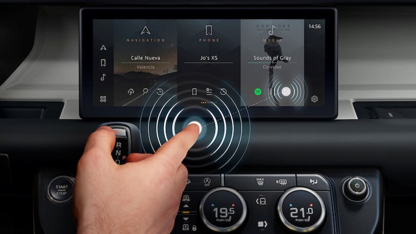 Jaguar Land Rover progetta il Predictive Touch contro il Covid-19