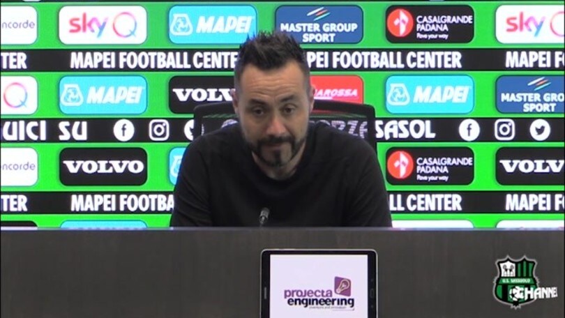 De Zerbi: "L'obiettivo è arrivare ottavi"