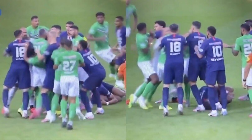 Mbappé va ko ed esce in lacrime. Rischio forfait per Atalanta-Psg
