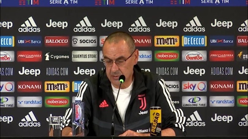 Sarri: "Mai parlato di cali fisici"