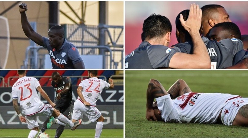 L'Udinese manda ko il Cagliari grazie ad Okaka