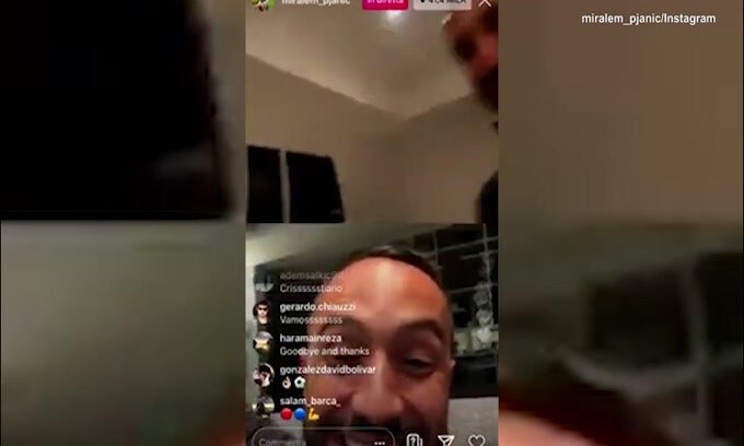 Juve, Benatia fa festa con Pjanic in diretta Instagram