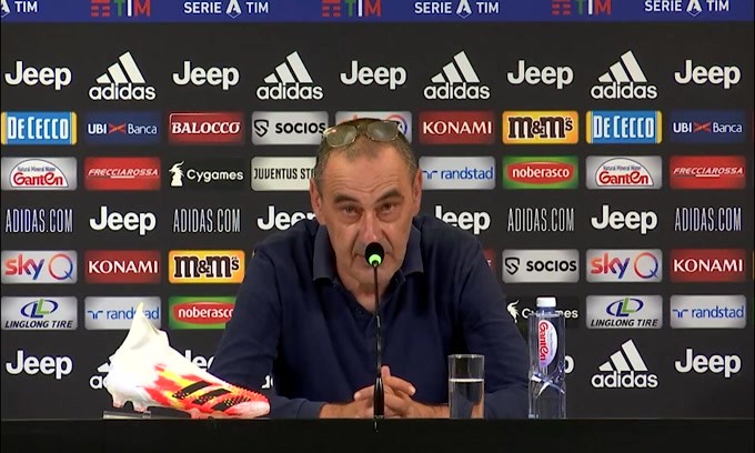 Sarri: "Merito dello Scudetto è della società"