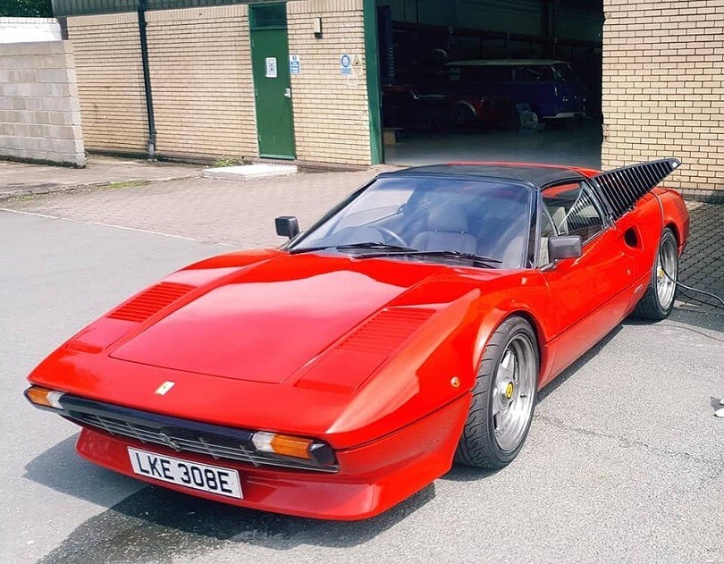 Ferrari 308GTE, la granturismo anni '70 diventa elettrica