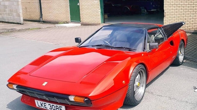 Ferrari 308GTE, la granturismo anni '70 diventa elettrica