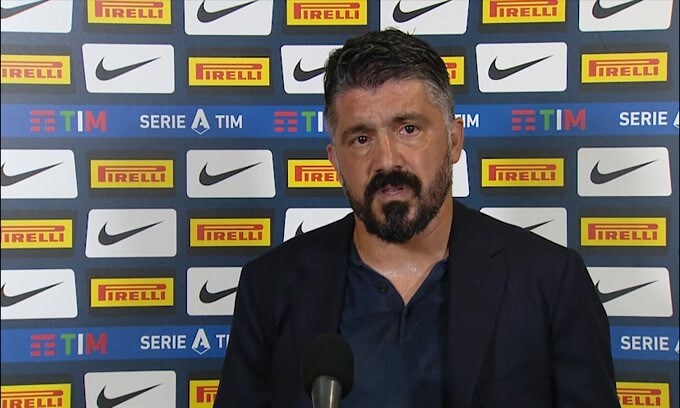 Gattuso: "Il Napoli mi è piaciuto, ma dobbiamo ritrovare l'anima"