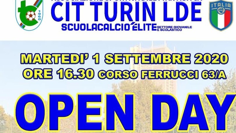 QUI CIT TURIN - Doppio open day alla Scuola Calcio "Luciano Domenico"