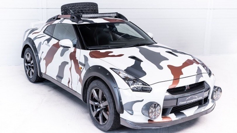 Nissan GT-R svolta tuning Godzilla 2.0: l'offroad è camouflage