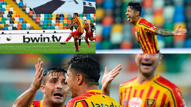 Rimonta Lecce contro l'Udinese! Lapadula regala una speranza a Liverani
