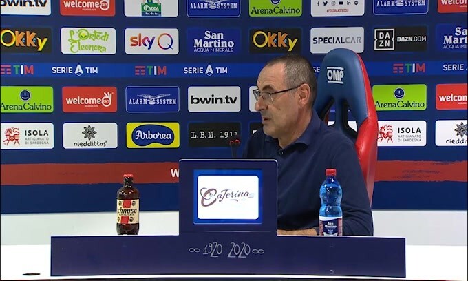 Sarri: "Nessuna preoccupazione per questo stop"
