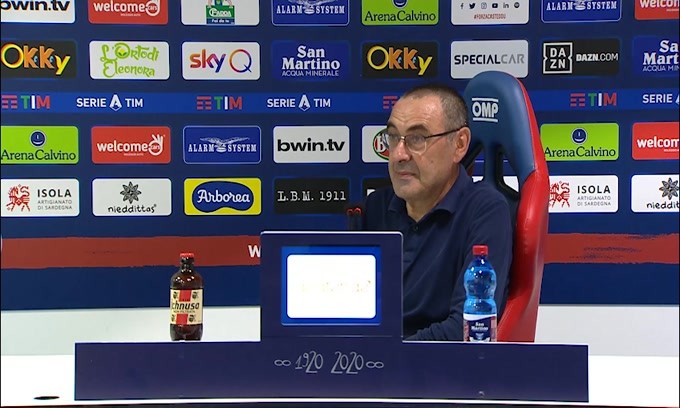 Sarri: "Il miglior allenamento è il riposo"