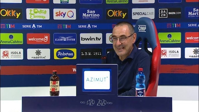 Sarri: "34 tiri e 0 gol? Significa che non abbiamo mai preso la porta"