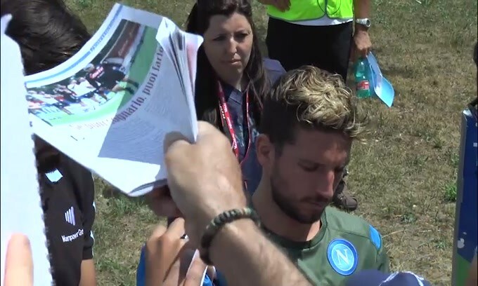 Verso Napoli-Barca, Mertens suona la carica