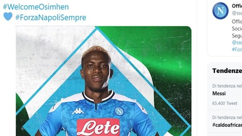 Ufficiale: Osimhen è del Napoli