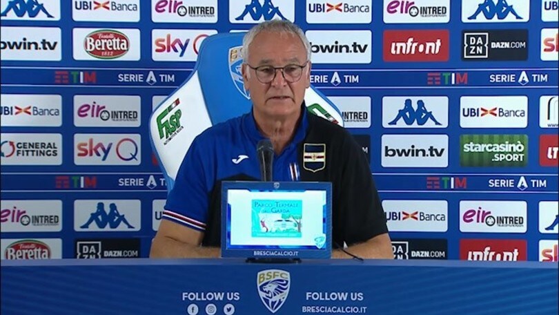 Ranieri: "Quagliarella è il il nostro punto di riferimento"