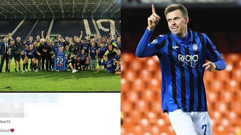 Atalanta, Ilicic torna a parlare e ringrazia i compagni