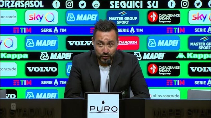 De Zerbi: "In futuro l'obiettivo è allenare una big"