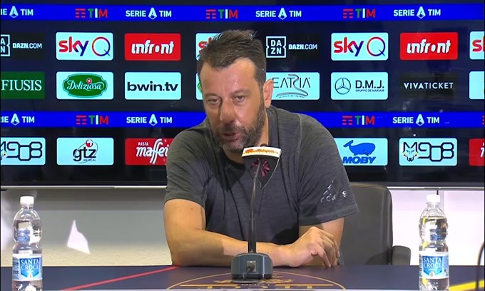D'Aversa: "Io voglio migliorare...spero anche il club"