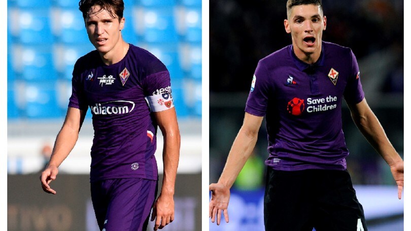 Il Milan vuole la doppietta viola: Chiesa più Milenkovic