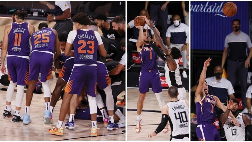 NBA, Booker manda i Clippers ko con una magia sulla sirena!