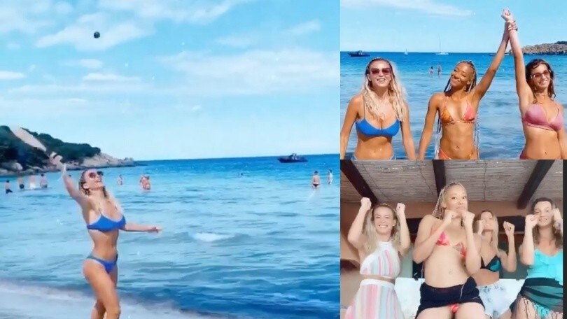 Diletta Leotta e amiche al mare: estate bollente