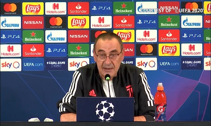 Sarri: "Speriamo che il pubblico possa tornare negli stadi"
