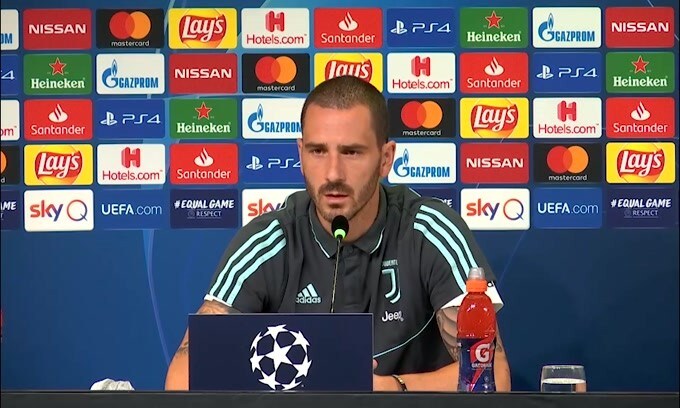 Bonucci: "In campo per dare il 110%"
