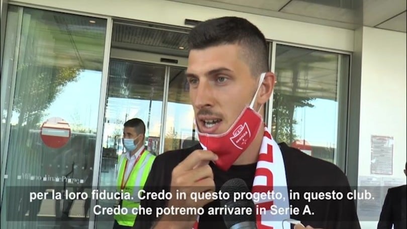 Monza, sbarca Maric: "Vogliamo andare in Serie A"