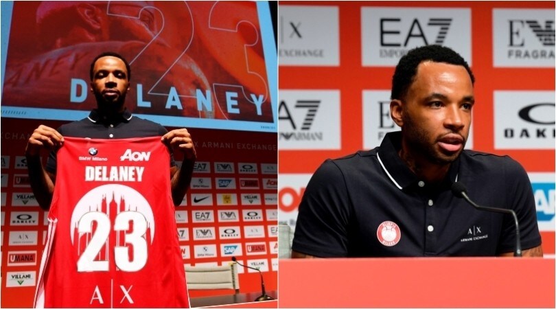 Malcolm Delaney all’Olimpia Milano, la presentazione dell'asso statunitense