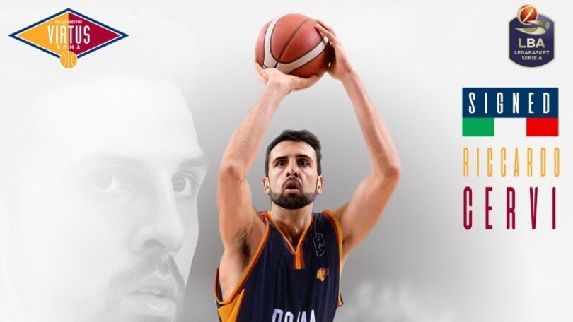 Virtus Roma, acquistato Cervi: "Ho accettato per coach Bucchi"