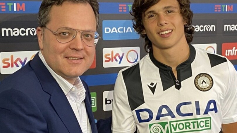 Udinese, contratto fino al 2025 per il giovane Palumbo