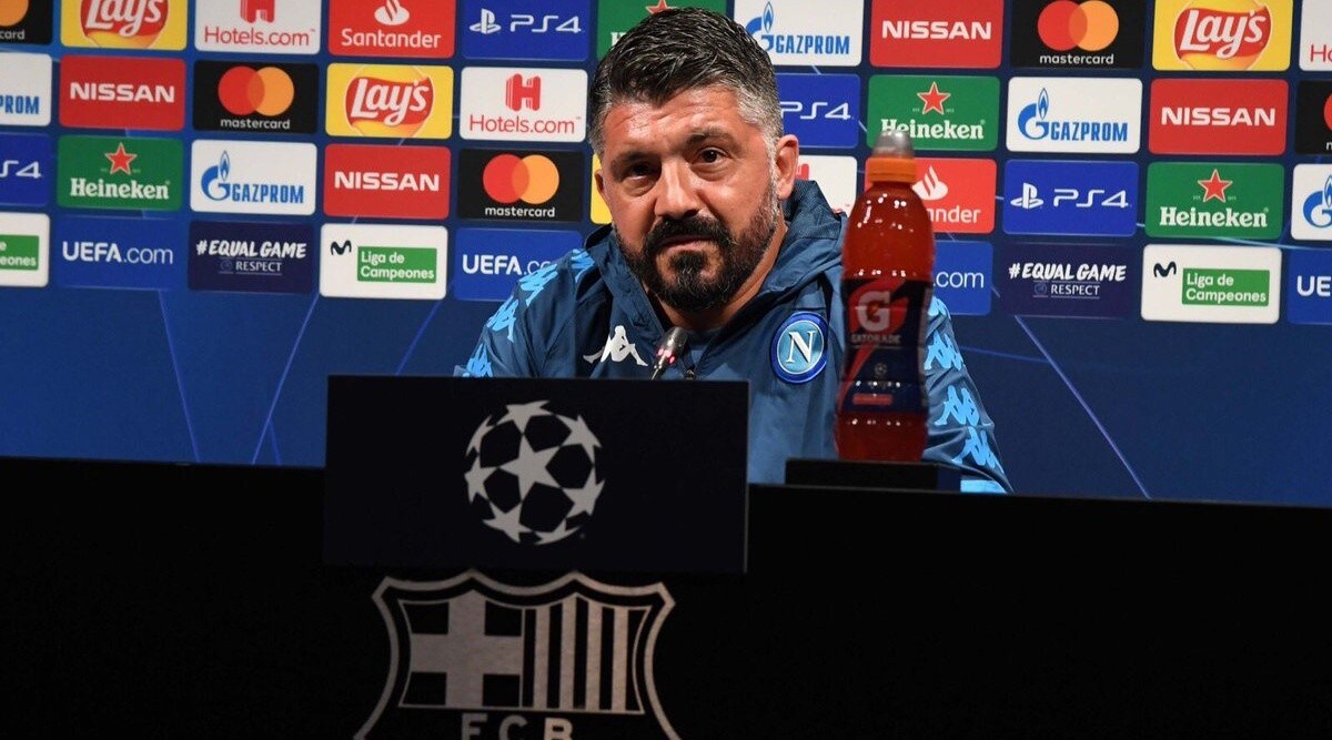 Gattuso: "Barcellona? Il Napoli deve scalare l'Everest. Insigne al 100%"