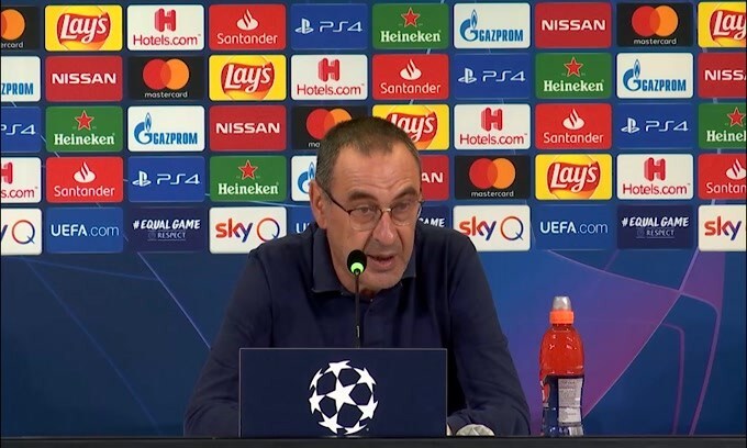 Sarri: "Arbitro non all'altezza. Champions maledetta per la Juve"