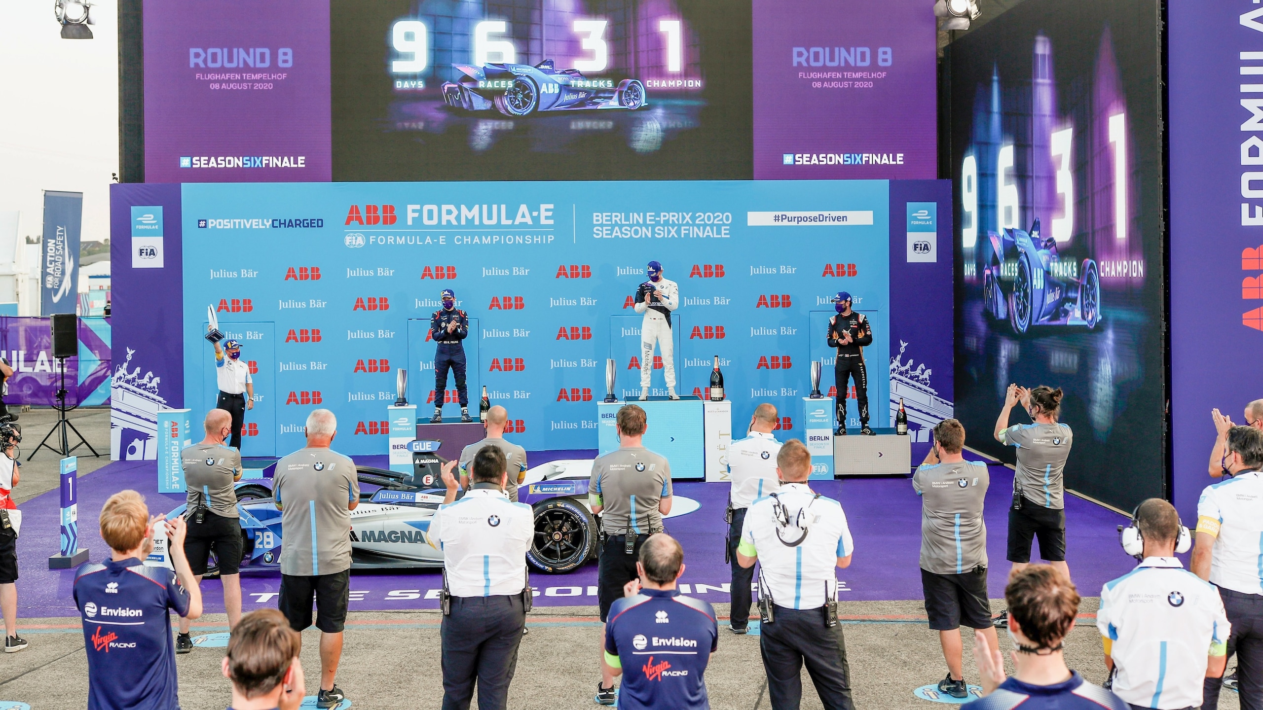 F.E ePrix Berlino Round 8, Guenther blocca il poker di Da Costa