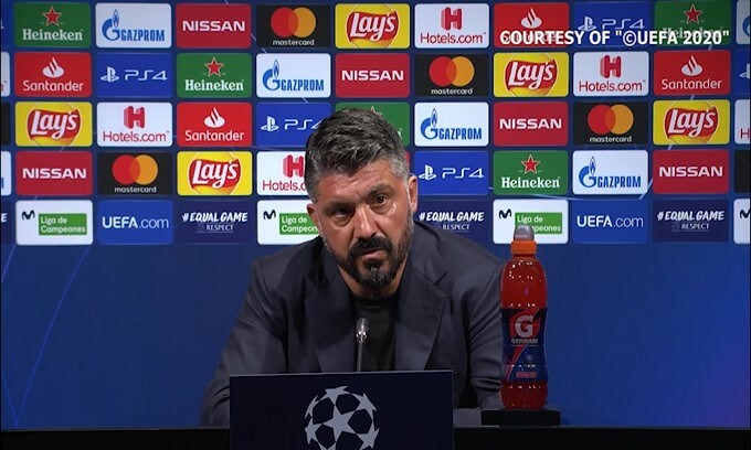 Gattuso: "Non puoi pensare di fare 95' di pressing con il Barca"