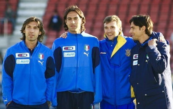Shevchenko, gli auguri a Pirlo: "Buona fortuna per la nuova avventura"