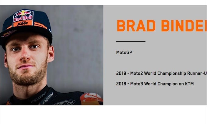 Moto Gp, Brno: prima gioia per Binder e la Ktm, 5° Rossi