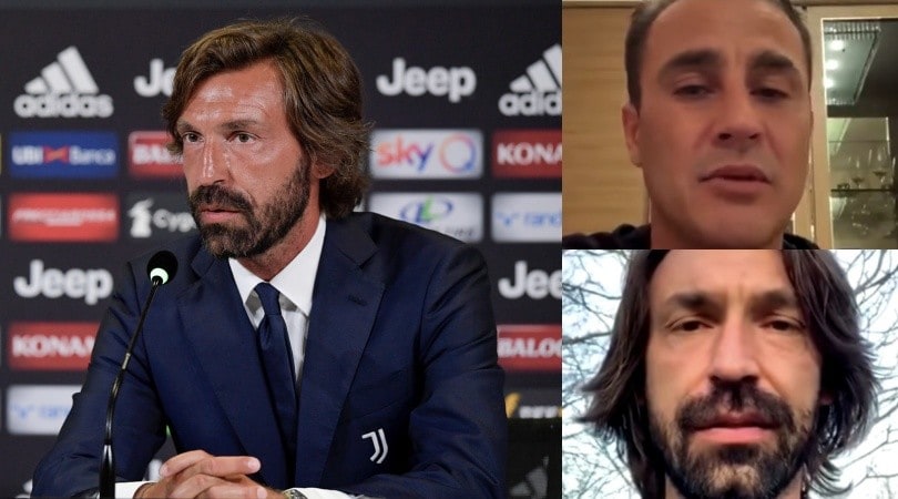 Pirlo, la sua Juve sarà con il 4-3-3: l'anticipazione a Cannavaro