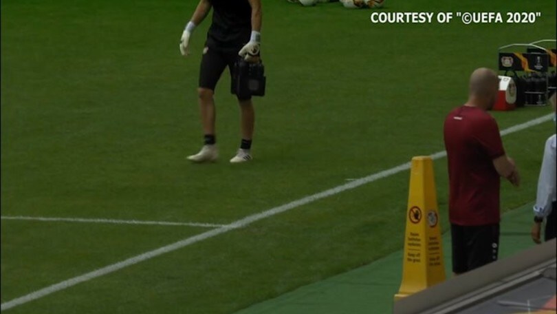 Leverkusen, allenamento in vista dell'Inter