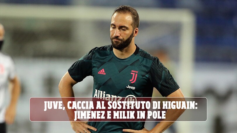 Juve, caccia al sostituto di Higuain: Jimenez e Milik in pole