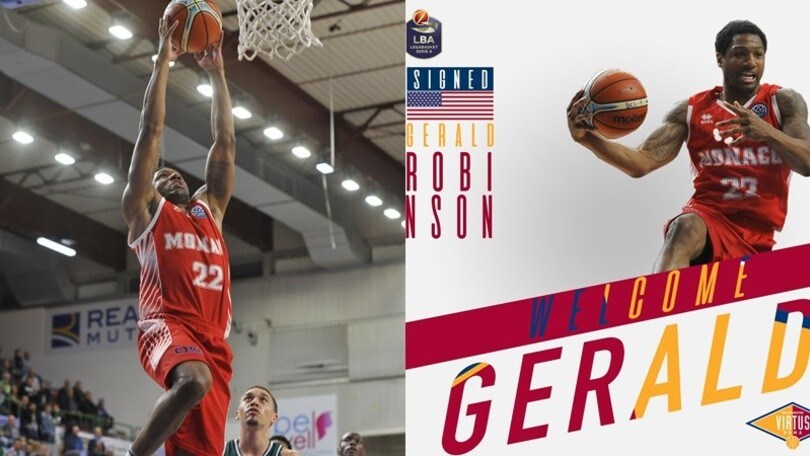 Robinson è un nuovo giocatore della Virtus Roma: è ufficiale