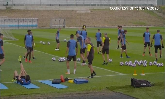 L'Atalanta si prepara per il Psg