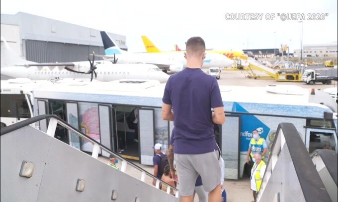 Psg a Lisbona, l'arrivo in hotel