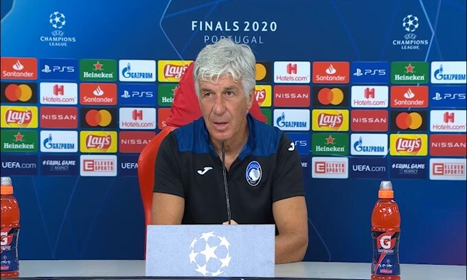Gasperini: "Avrei preferito gara con il Psg su andata e ritorno"
