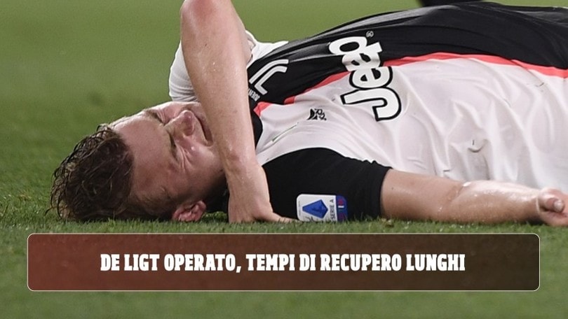 De Ligt operato, tempi di recupero lunghi: il comunicato della Juve