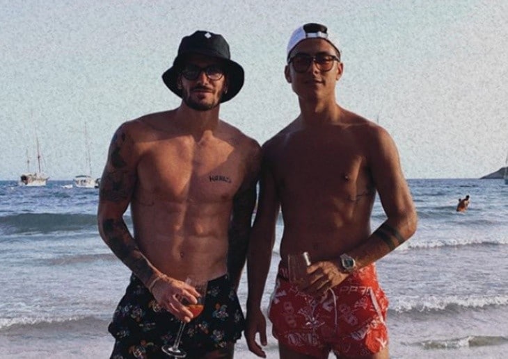 Juve, Dybala "porta" De Paul? Eccoli insieme a Ibiza