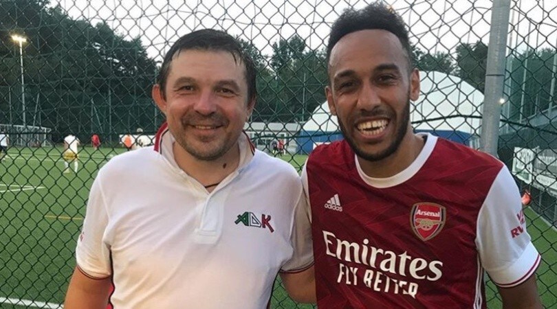 Aubameyang con Kutuzov a Milano: calcio a 7 a sorpresa!
